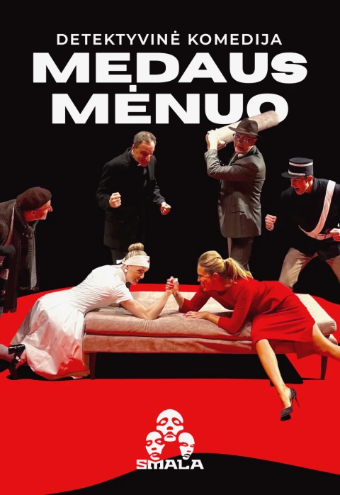 Купить билеты Prancūziškas detektyvas - Medaus Mėnuo Vilnius, SMALA Апрель 25