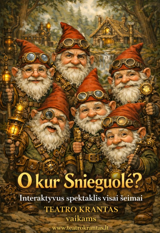 Pirkti bilietus O kur dingo Snieguolė? Vilnius, Teatro krantas Sausis 25