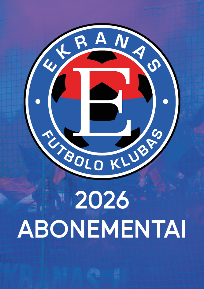 Pirkt biļetes FK Ekranas 2026 m. abonementas Panevėžys, „Aukštaitijos“ stadionas Marts 06 - Novembris 30