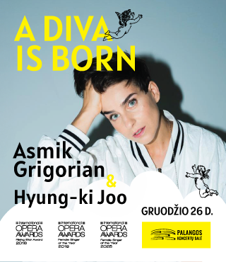 Pirkti bilietus ASMIK GRIGORIAN / A DIVA IS BORN / PALANGA Palanga, Palangos koncertų salė Gruodis 26