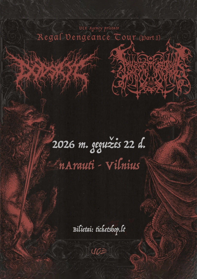 Pirkt biļetes Dödsrit / Lamp Of Murmuur | VILNIUS Vilnius, nArauti Maijs 22