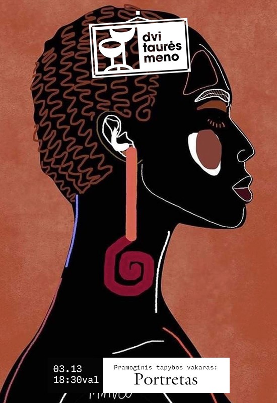 Купить билеты Tapybos vakaras: Portretas Vilnius, Dvi taurės meno tapybos studija - dvaras Март 13