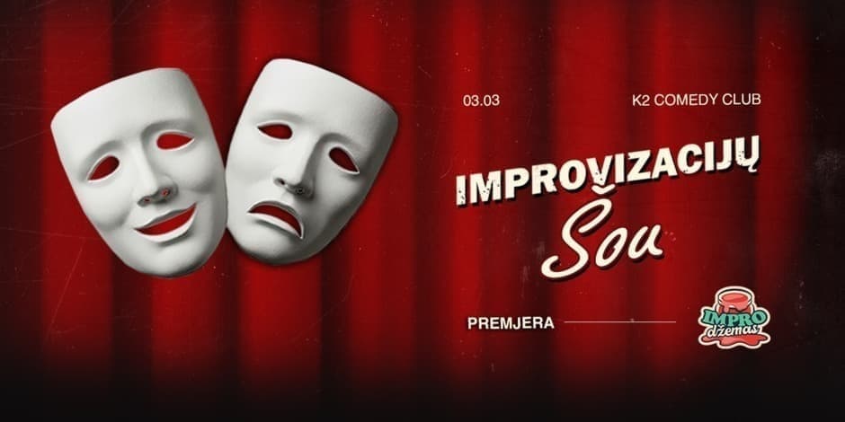 Купить билеты Impro Džemas Vilnius, K2 Comedy Club Март 03