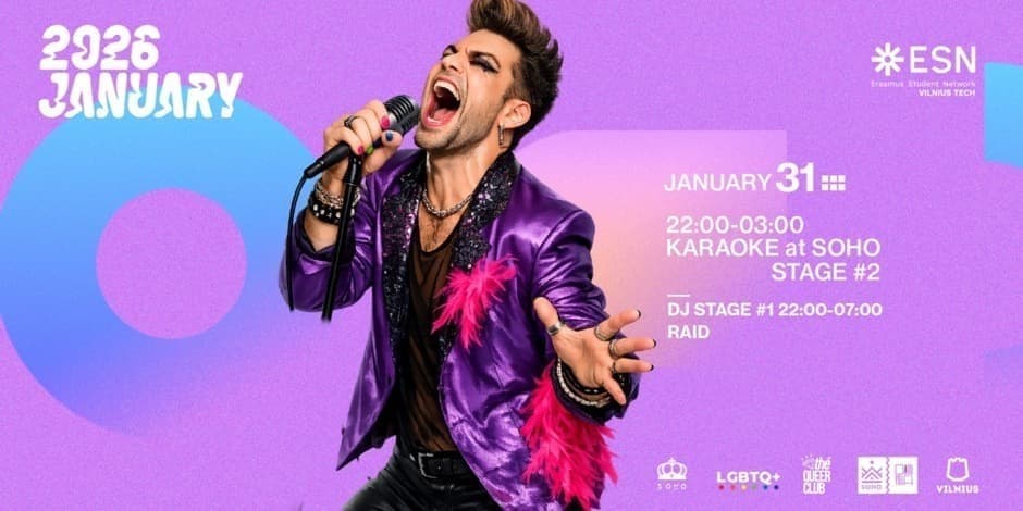 Pirkti bilietus Karaoke on SOHO CLUB stage #2 Vilnius, Soho Club Sausis 31