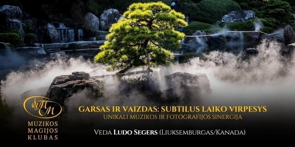 Buy tickets Garsas ir vaizdas: subtilus laiko virpesys (su Ludo Segers'u) Vilnius, Muzikos magijos klubas February 18