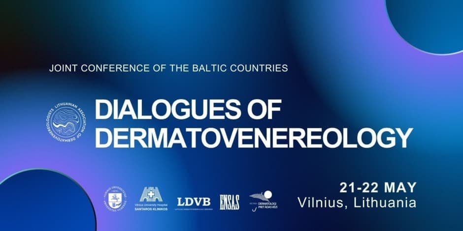 Pirkti bilietus Dialogues of dermatovenereology 2026 Vilnius, Radisson Blu Hotel Lietuva Gegužė 21