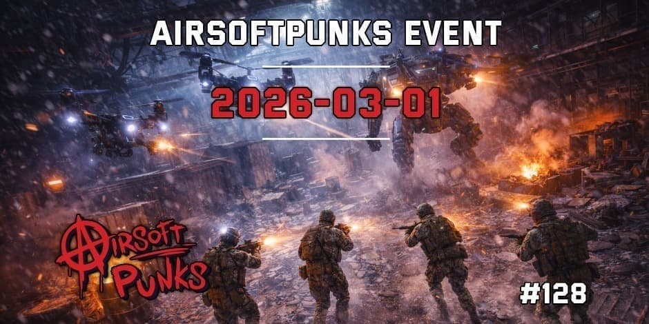 Pirkti bilietus AirsoftPunks Event #128 Vilnius, Airsoft Punks Kovas 01