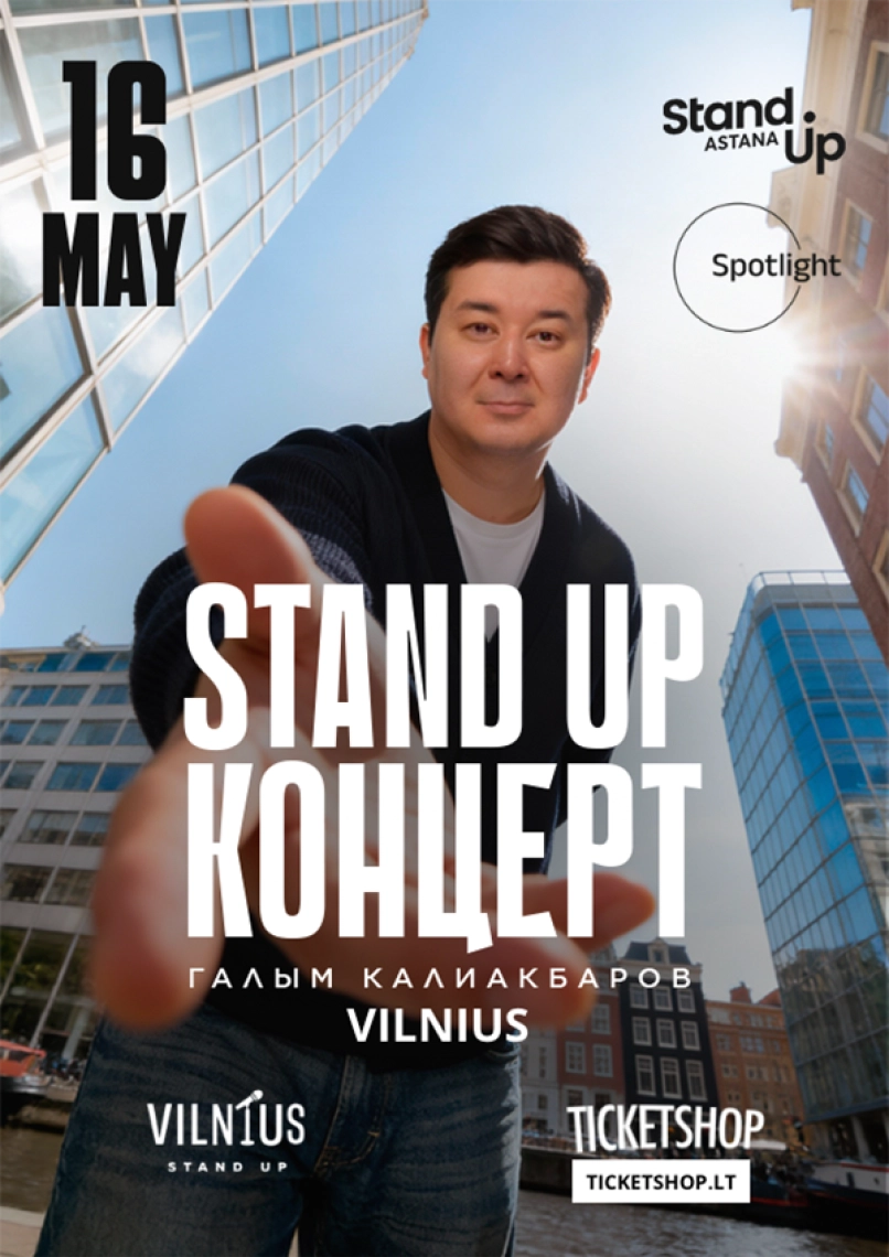 Pirkt biļetes Галым Калиакбаров | VILNIUS Vilnius, SMALA Maijs 16