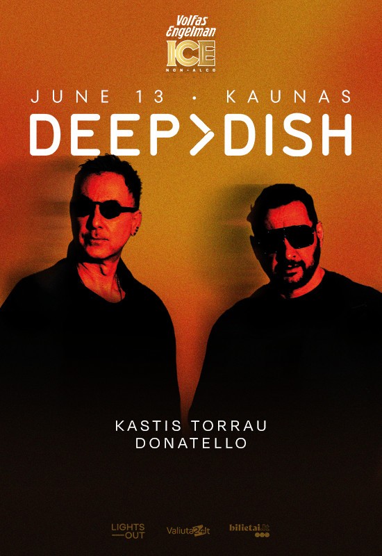 Buy tickets Volfas Engelman ICE non-alco: DEEP DISH Kaunas, Volfas Engelman galerija June 13-14