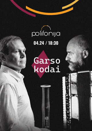 Buy tickets Koncertas „Garso kodai“ Šiauliai, Polifonijos koncertų salė April 24