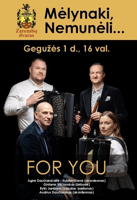 Купить билеты Mėlynaki, Nemunėli | Vokalinis instrumentinis ansamblis 