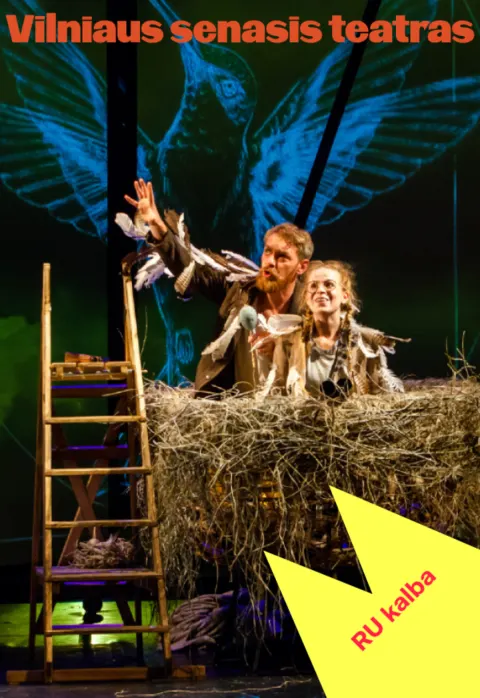 Pirkt biļetes David Almond „MANO TĖTIS – SKRAJŪNAS“ (Rež. Agnė Sunklodaitė) Vilnius, Vilniaus Senasis Teatras Aprīlis 11