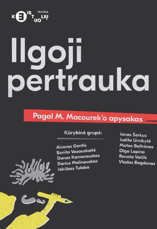 Pirkti bilietus KEISTUOLIAI I Ilgoji pertrauka Vilnius, Keistuolių teatras Balandis 11