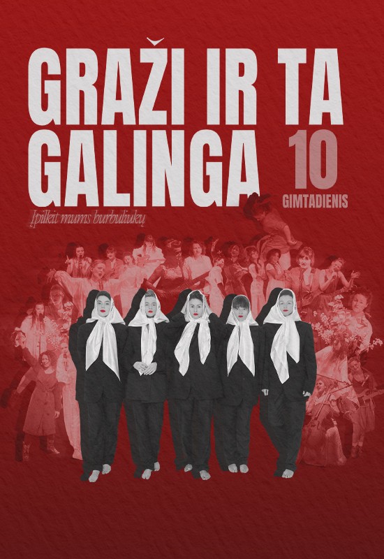 Pirkti bilietus GRAŽI IR TA GALINGA 10-METIS VILNIUJE Vilnius, TAMSTA muzikos klubas Balandis 25