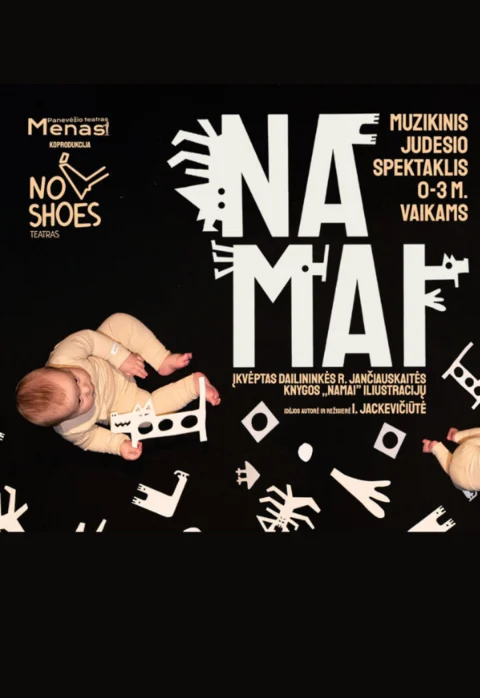 Купить билеты Panevėžio teatras „Menas“ | NAMAI rež. Ieva Jackevičiūtė Panevėžys, Panevėžio teatras „Menas“ Март 15
