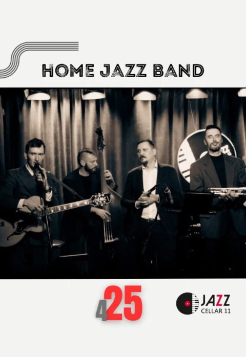 Купить билеты Home Jazz Band Vilnius, Jazz Cellar 11 Апрель 25