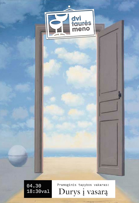 Купить билеты Tapybos vakaras: Durys į vasarą Vilnius, Dvi taurės meno tapybos studija - dvaras Апрель 30