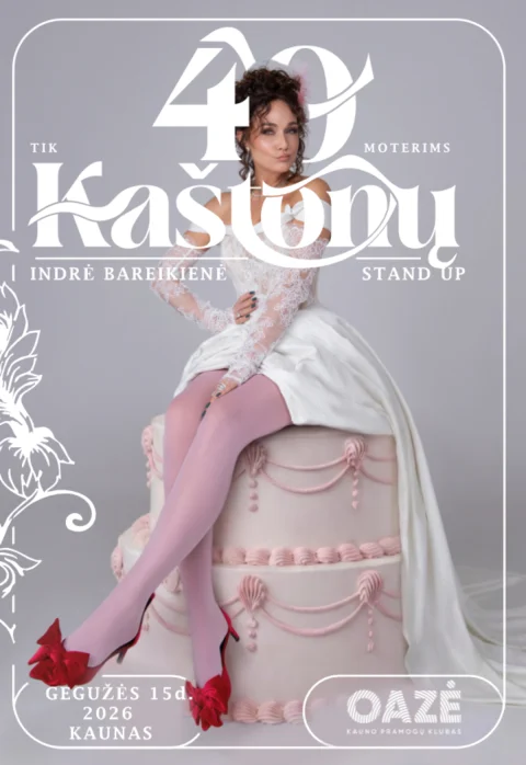 Pirkti bilietus Vakaras su Indre Bareikiene | KAUNAS Kaunas, Kauno OAZĖ Gegužė 15