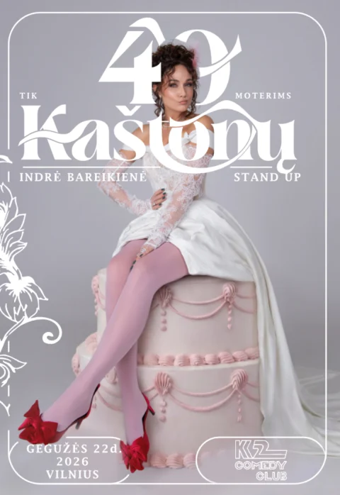 Купить билеты Vakaras su Indre Bareikiene | VILNIUS Vilnius, K2 Comedy Club Май 22