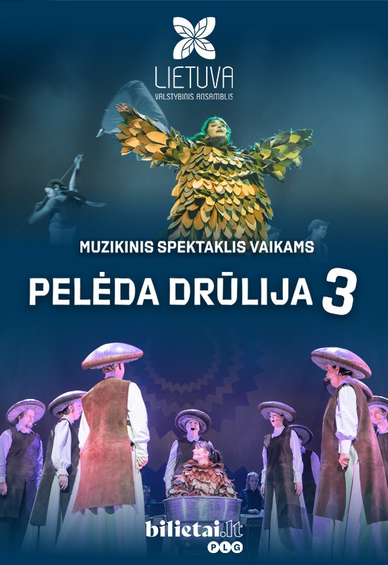Купить билеты Pelėda Drūlija 3 Vilnius, COMPENSA koncertų salė Ноябрь 29
