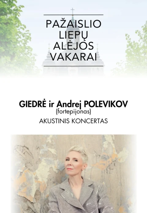 Pirkti bilietus Pažaislio liepų alėjos vakarai | Giedrė ir Andrej Polevikov (fortepijonas) Kaunas, Pažaislio vienuolynas Rugpjūtis 26