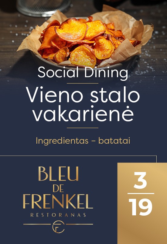 Pirkt biļetes Vieno stalo vakarienė | Batatai | 