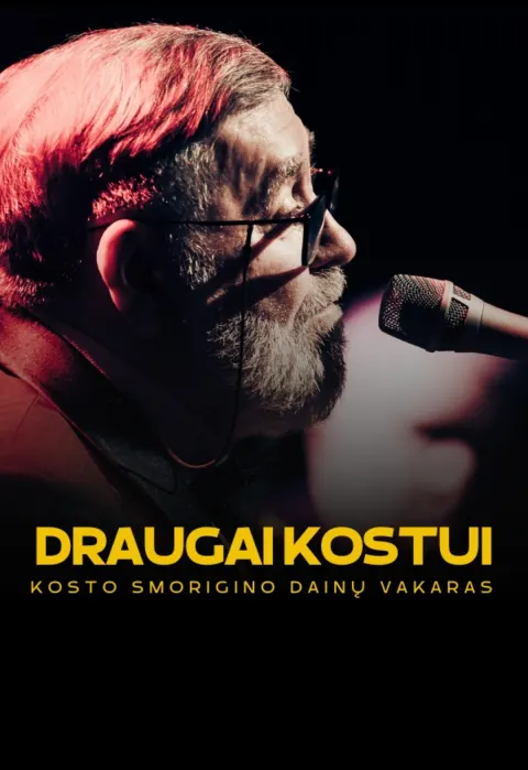 Pirkti bilietus Draugai Kostui: Kosto Smorigino dainų vakaras Vilnius, Šv. Kotrynos bažnyčia Balandis 22