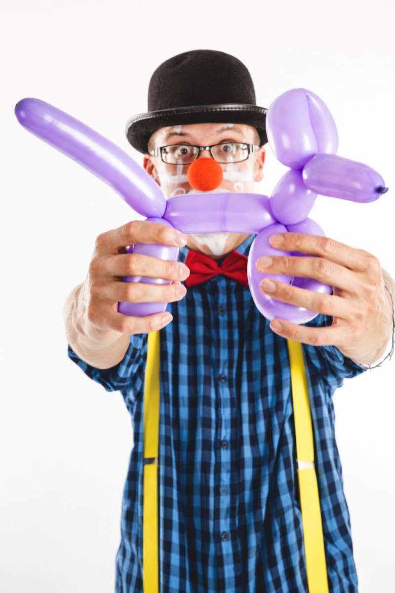 Pirkt biļetes Interaktyvus klouno šou vaikams! Vilnius, Teatro krantas Marts 29