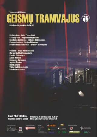 Buy tickets NEĮVYKS. Spektaklis „Geismų tramvajus