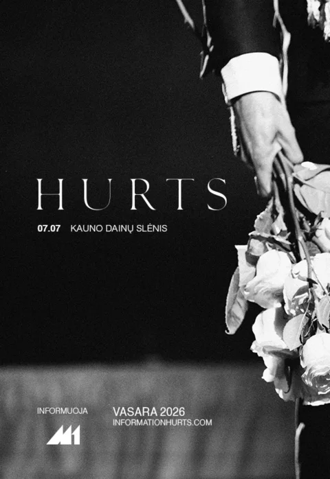 Pirkti bilietus HURTS Kaunas, Dainų slėnis Liepa 07