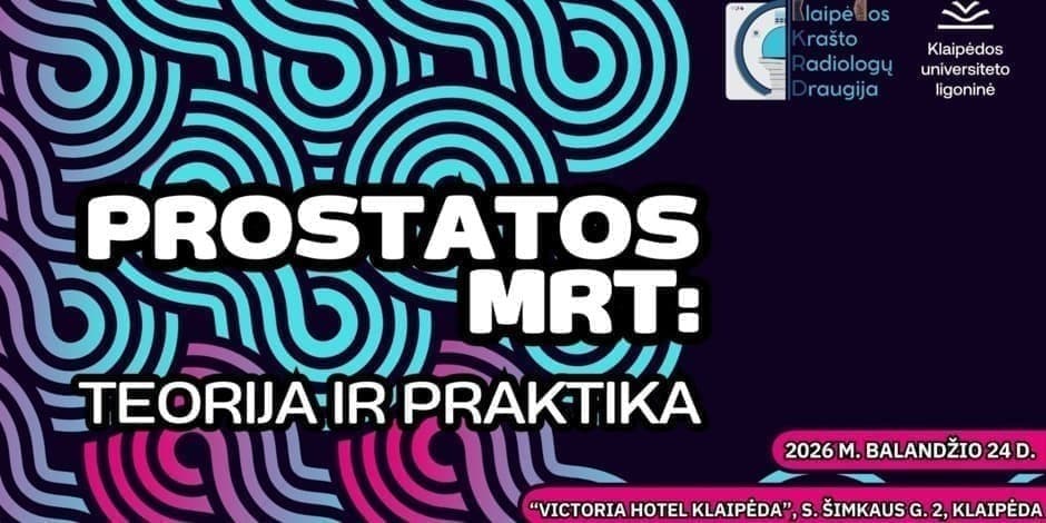 Pirkti bilietus Prostatos MRT: teorija ir praktika Klaipėda, Victoria Hotel Klaipėda Balandis 24