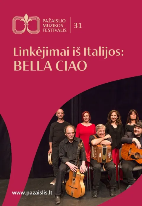 Pirkti bilietus Linkėjimai iš Italijos: BELLA CIAO Kauno raj., Babtyno dvaras Rugpjūtis 02