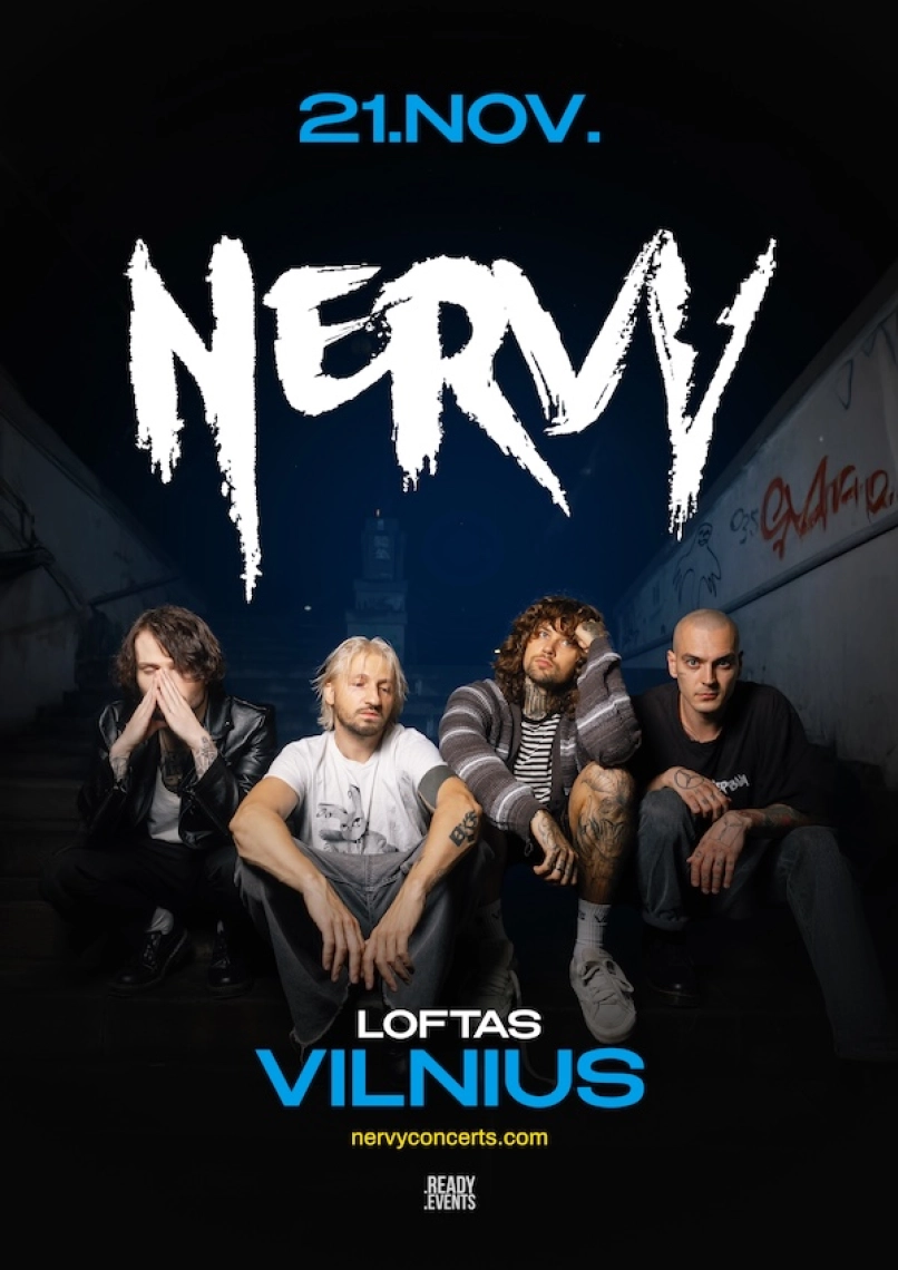 Pirkti bilietus НЕРВЫ / NERVY | VILNIUS Vilnius, Menų fabrikas LOFTAS Lapkritis 21