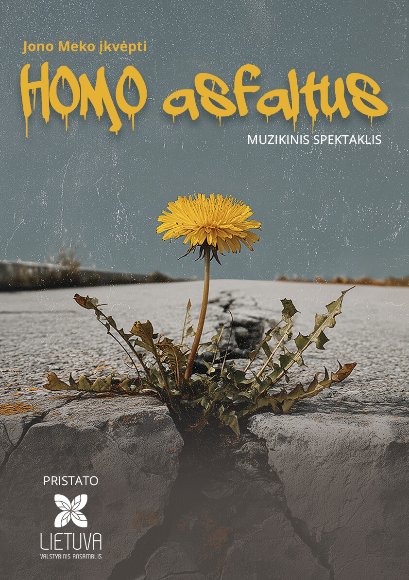 Pirkti bilietus Muzikinis spektaklis „Homo asfaltus” Anykščiai, Anykščių kultūros centras Balandis 17