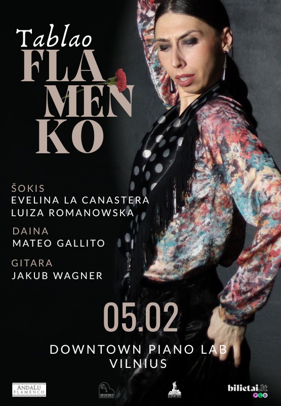 Buy tickets Tablao flamenko Vilnius, Downtown Piano Lab, PC Europa May 02