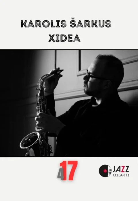 Pirkti bilietus Karolis Šarkus - albumo XIDEA pristatymas Vilnius, Jazz Cellar 11 Balandis 17