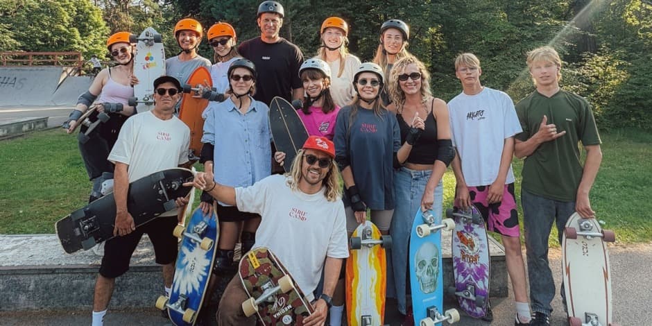 Pirkt biļetes Surf Skate Camp - Liepos 10-12 | Surf Camp XVIII Klaipėda, Surf Camp Hostel Jūlijs 10