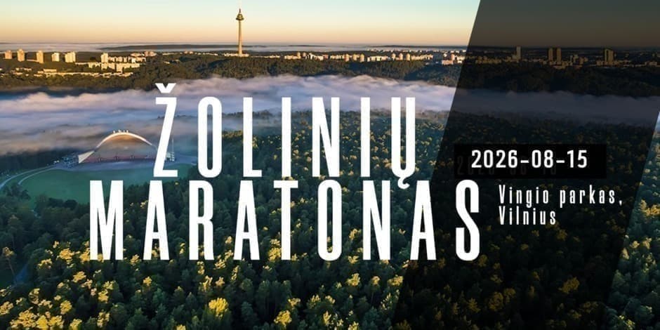 Pirkti bilietus ŽOLINIŲ MARATONAS 2026 Vilnius, Vingio parkas Rugpjūtis 15