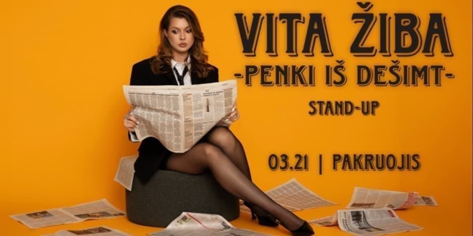 Pirkti bilietus PAKRUOJIS / VITA ŽIBA STAND-UP 