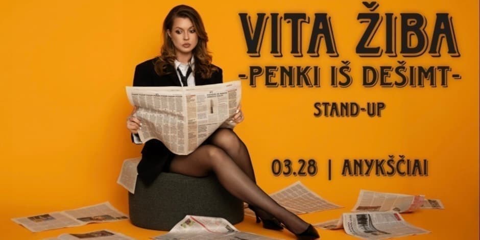 Pirkti bilietus ANYKŠČIAI / VITA ŽIBA STAND-UP 