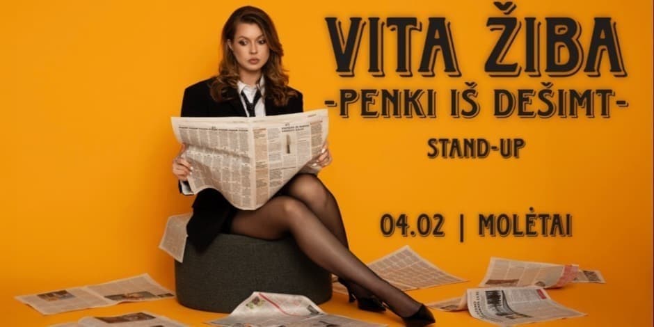 Buy tickets MOLĖTAI / VITA ŽIBA STAND-UP 