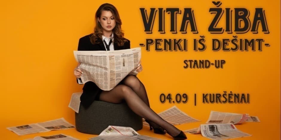 Pirkti bilietus KURŠĖNAI / VITA ŽIBA STAND-UP 
