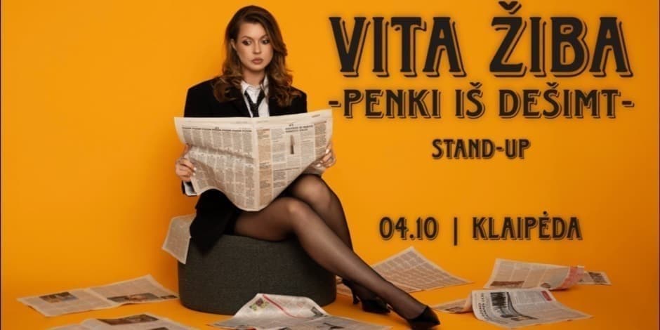 Pirkti bilietus KLAIPĖDA / VITA ŽIBA STAND-UP 