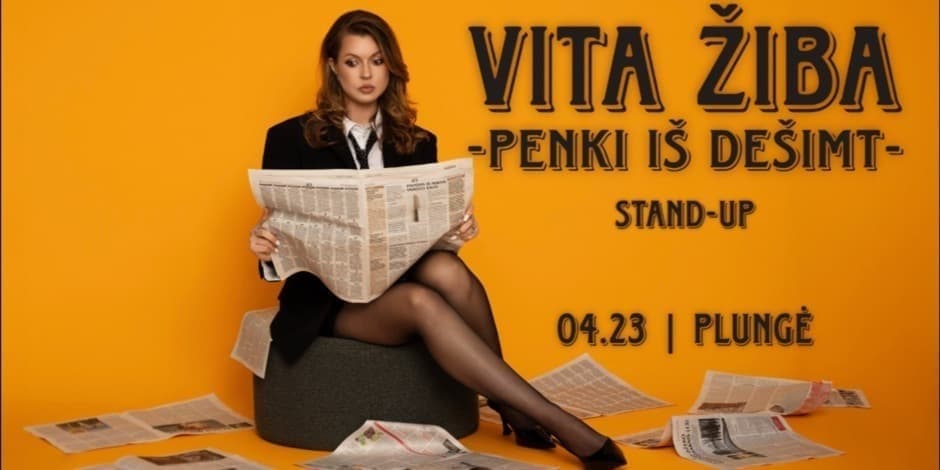 Pirkti bilietus PLUNGĖ / VITA ŽIBA STAND-UP 