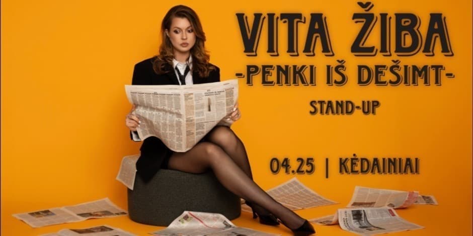 Pirkti bilietus KĖDAINIAI / VITA ŽIBA STAND-UP 