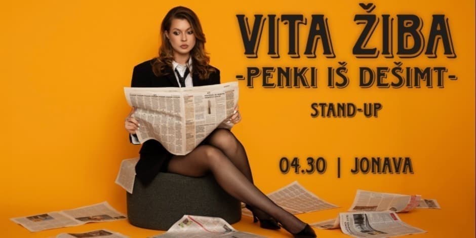 Pirkt biļetes JONAVA / VITA ŽIBA STAND-UP 