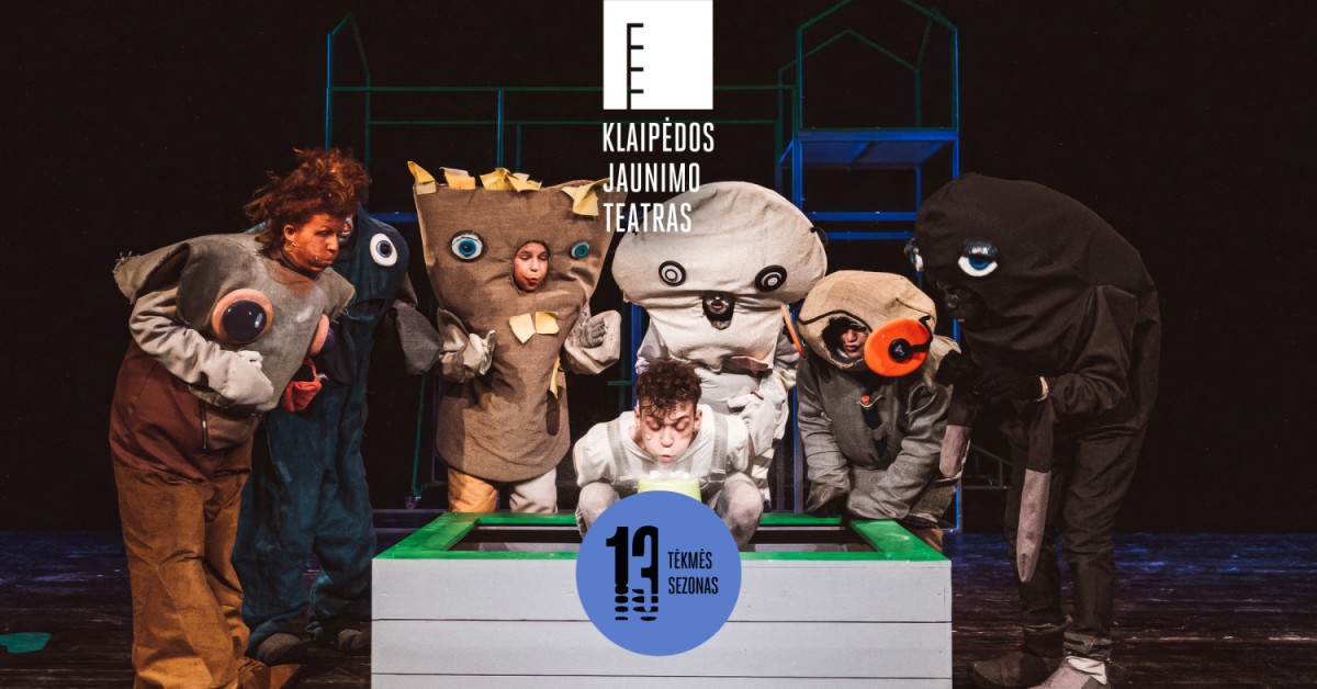 Buy tickets Klaipėdos jaunimo teatras | spektaklis vaikams Vieno kiemo istorija Klaipėda, Klaipėdos Kultūros fabrikas November 15