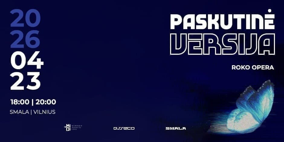 Купить билеты MIDI Roko opera „Paskutinė versija“ vėlesnis pasirodymas Vilnius, Best Western Vilnius Апрель 23