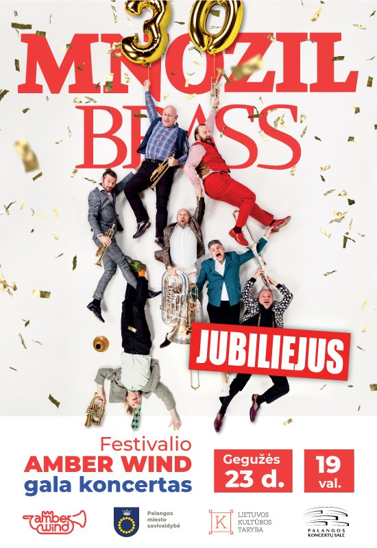 Pirkti bilietus MNOZIL BRASS | Jubiliejus! Palanga, Palangos koncertų salė Gegužė 23