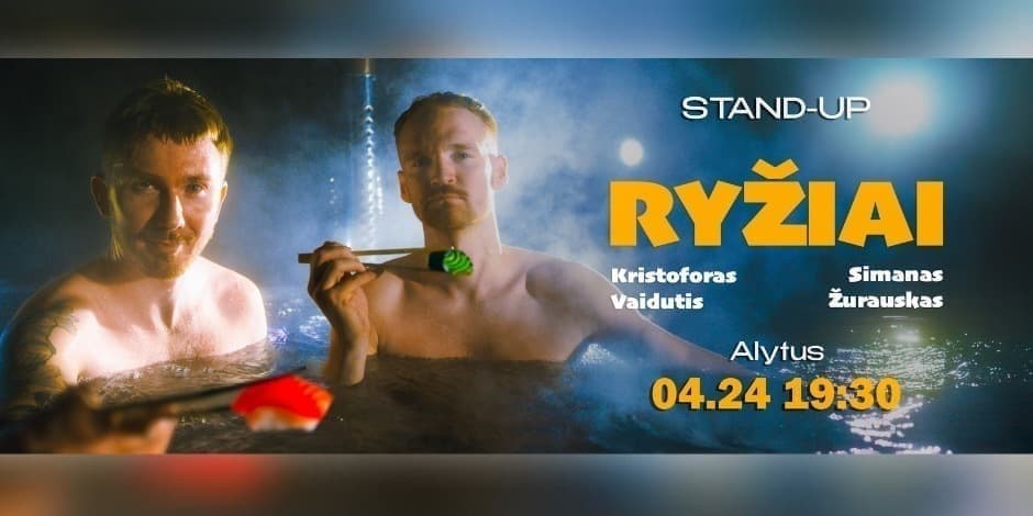 Купить билеты STAND UP | RYŽIAI | ALYTUS Alytus, Domino Апрель 24